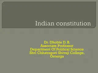 Indian Constitution Overview