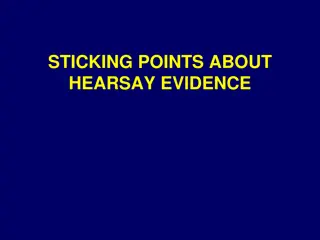 Understanding Hearsay Evidence Rules