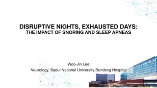 Impact of Snoring and Sleep Apneas: Understanding Treatment Options