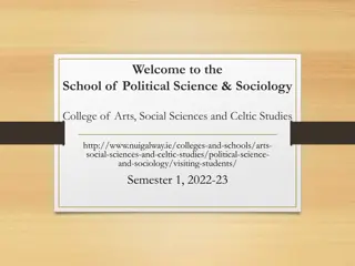 Political Science and Sociology College Information
