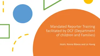 Understanding Mandated Reporter Training by DCF - Key Information