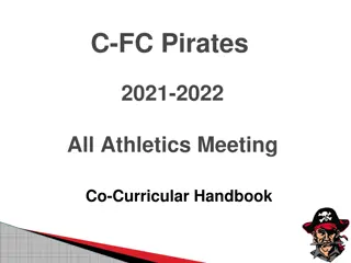 Co-Curricular Activities Handbook for C-FC Pirates 2021-2022