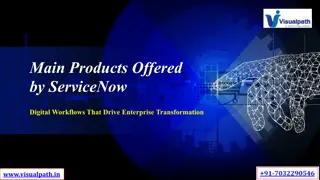Best ServiceNow Course - ServiceNow Training in Hyderabad