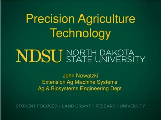 Innovative Precision Agriculture Technologies