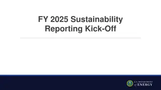 2025 Sustainability Reporting Changes and Key Dates