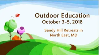 Outdoor Education Program at Sandy Hill Retreats