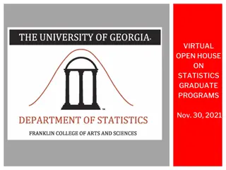 Explore Statistics Graduate Programs at UGA