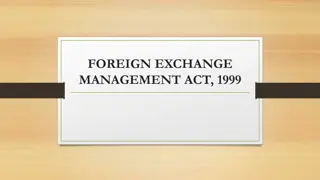 Foreign Exchange Management Act 1999 Overview