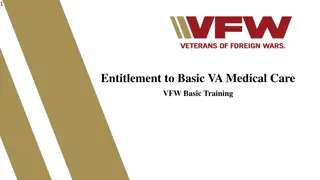 Understanding VA Health Care Enrollment & Services