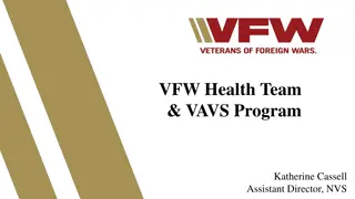 Veterans Health Team Programs and Services