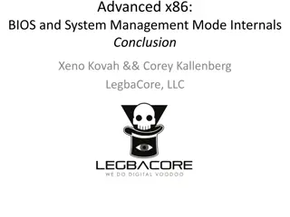Understanding Advanced x86 System Management Internals