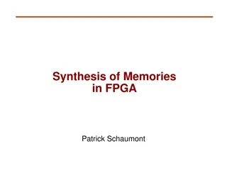 FPGA Memory Synthesis Techniques