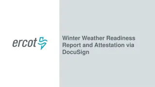 Winter Weather Readiness Report via DocuSign