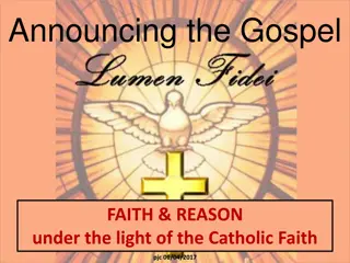 Understanding Faith and Reason in Catholic Doctrine