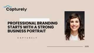 Professional Branding Starts with a Strong Business Portrait