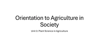 Understanding Plant Science in Agriculture
