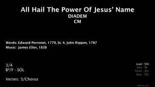 Power of Jesus Name Diadem CM