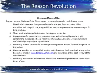 Reason Revolution: Atheism, Secular Humanism, and Religion Collapse