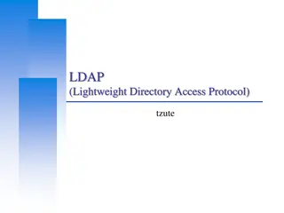 Computer Center LDAP Overview
