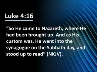 Faithfulness in Worship Lessons from Jesus' Life