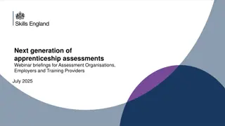 Next Generation of Apprenticeship Assessments - July 2025