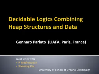 Logic and Verification Research Overview