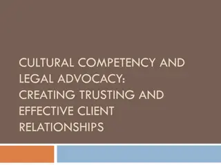 Cultural Competency and Legal Advocacy in Client Relationships