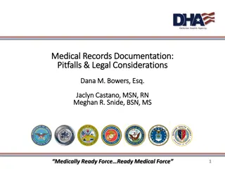 Legal Considerations in Medical Records Documentation