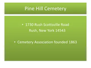 Discover Pine Hill Cemetery Historical Monuments