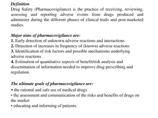 Understanding Drug Safety and Pharmacovigilance