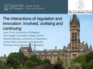 Understanding Regulation and Innovation Interactions in Business Models