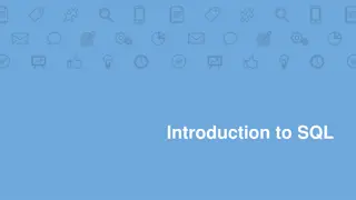 Introduction to SQL Concepts