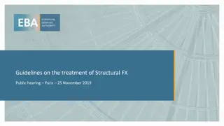 Treatment of Structural FX Guidelines for Banking Institutions