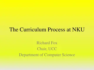 Understanding NKU Curriculum Process