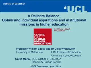 Balancing Academic Roles and Identities in Higher Education