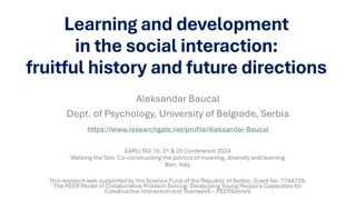 Emergence of Learning and Development through Social Interaction