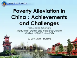 China's Remarkable Progress in Poverty Alleviation