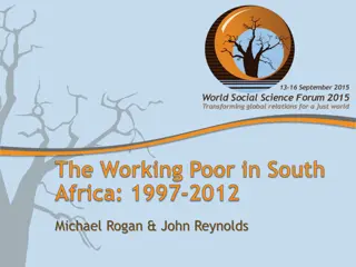 Understanding Working Poverty in South Africa