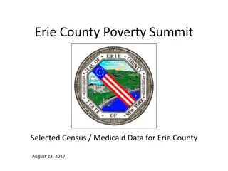 Erie County Poverty Summit Data Analysis