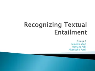 Understanding Textual Entailment in Natural Language Processing