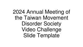 Taiwan Movement Disorder Society Annual Meeting 2024