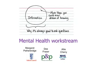 Unveiling the Landscape of Mental Health Workstream Challenges
