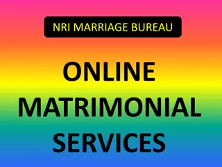 NRI Marriage Bureau - Trusted Matrimonial Services