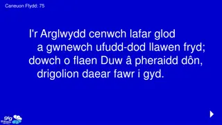 Welsh Hymns of Faith