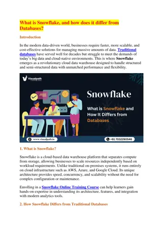 Snowflake Course | Snowflake Training in Hyderabad
