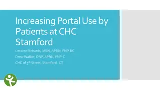 Improving Patient Portal Usage at CHC Stamford