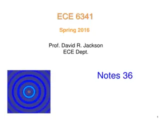 Radiation Physics in Layered Media Notes