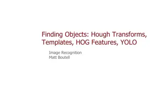 Detecting Shapes with Hough Transforms & Templates