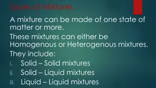 Understanding Different Types of Mixtures