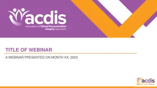Engaging Webinar on Advanced Presentation Techniques